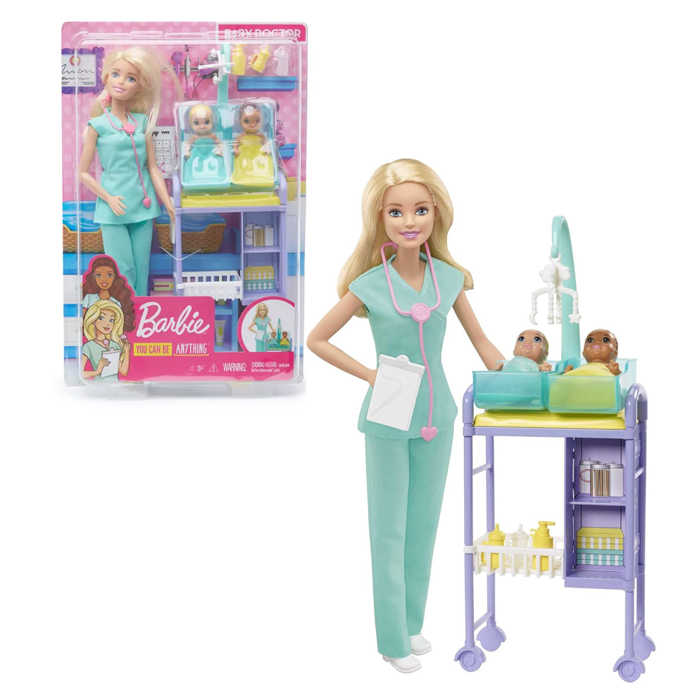 BARBIE DOCTORA DE BEBÉS PEDIATRA ACCESORIOS | MATTEL BARBIE DOCTORA DE BEBÉS PEDIATRA ACCESORIOS | MATTEL